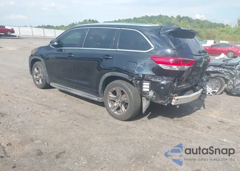 2019 Toyota Highlander Limited Platinum из США, поврежденный, VIN 5TDYZRFH0KS324141